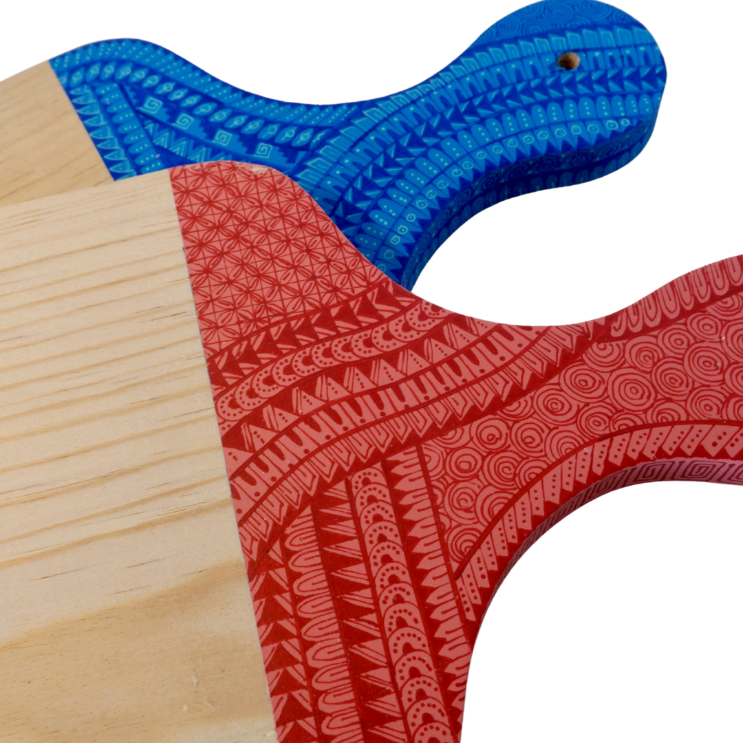 Tabla de madera Alebrije